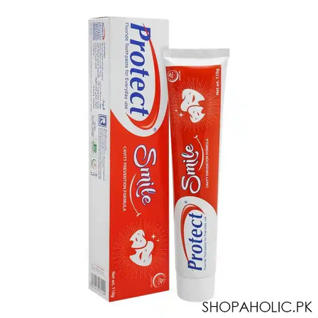 protect smile cavity prevention fluoride toothpaste, 110g main image