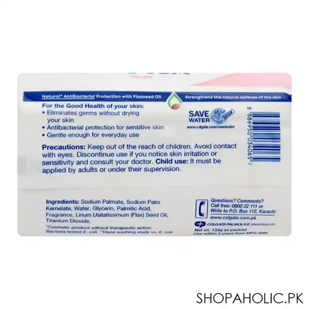 protex gentle antibacterial soap, 135g image3