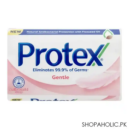protex gentle antibacterial soap, 135g main image