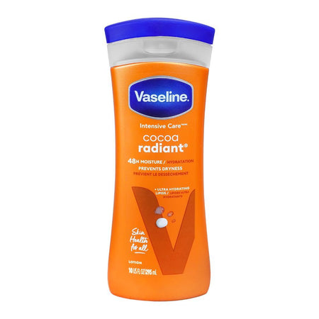 Vaseline Intensive Care Cocoa Radiant Body Lotion, With Pure Cocoa Butter, Imported, 295ml - Main Image