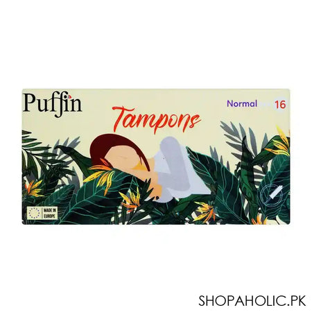 Puffin Tampons Normal, 16-Pack - Image 3