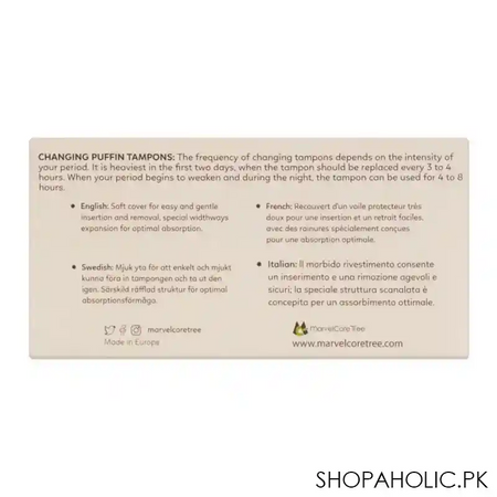 puffin tampons normal, 32 pack image2