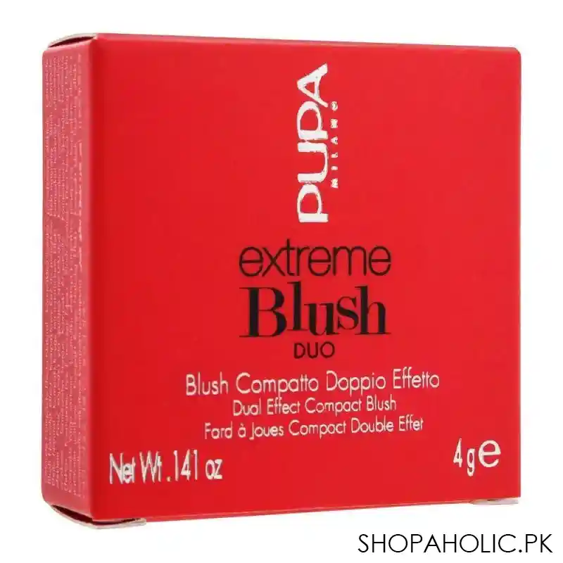 pupa milano extreme blush duo dual effect blush, 120 image4