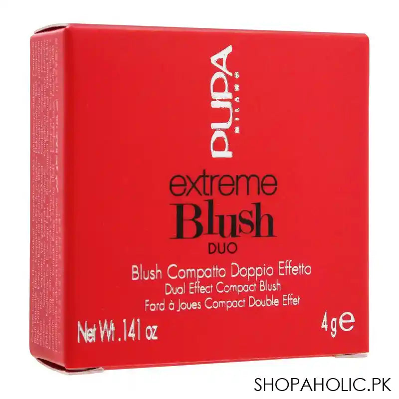 Pupa Milano Extreme Blush Duo Dual Effect Blush, 130 - Image 3