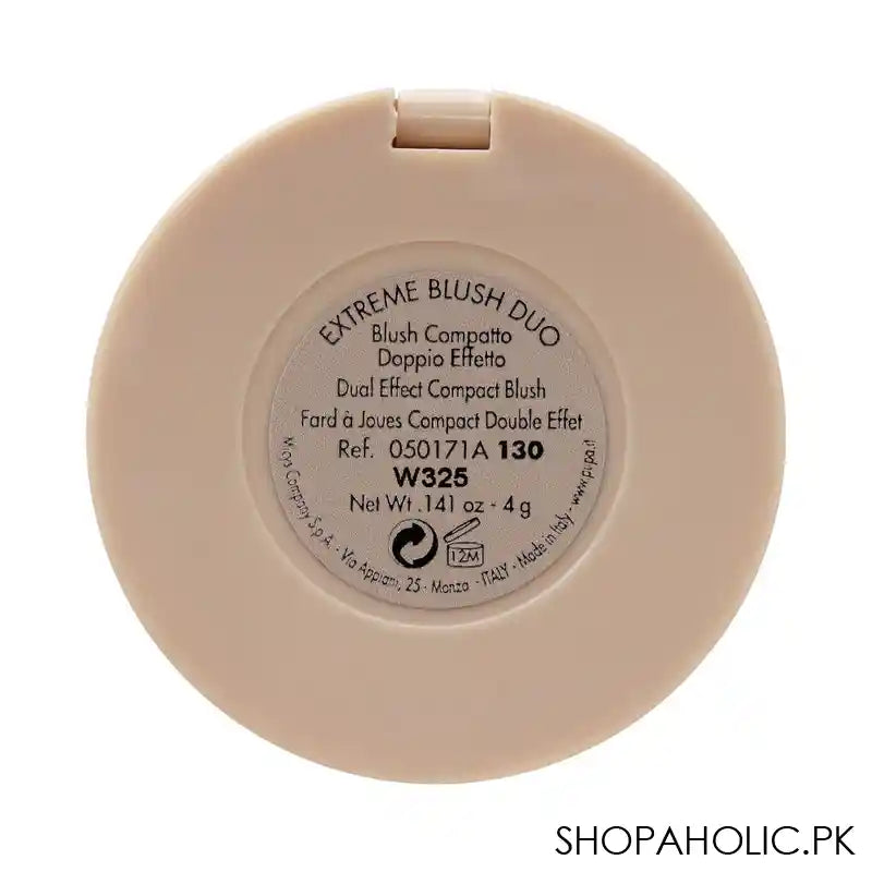 Pupa Milano Extreme Blush Duo Dual Effect Blush, 130 - Image 2
