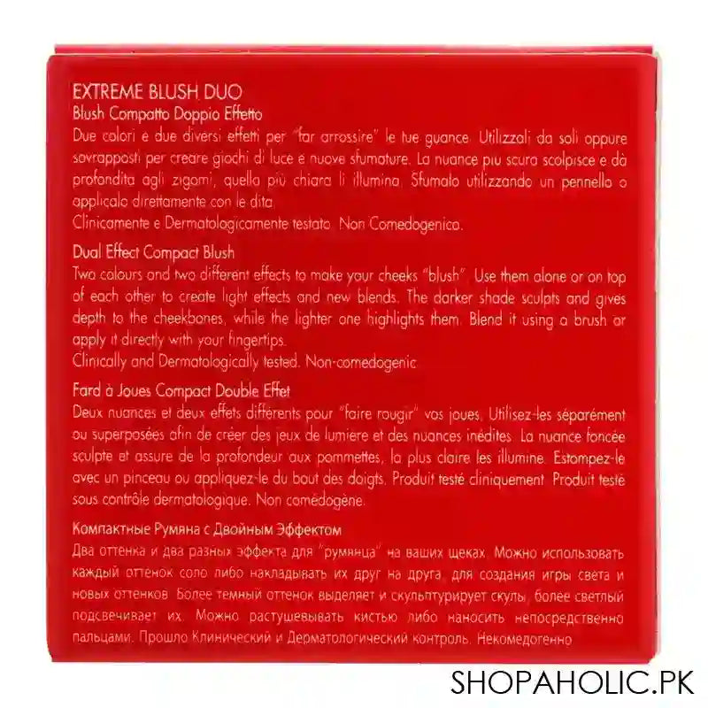 Pupa Milano Extreme Blush Duo Dual Effect Blush, 130 - Image 4