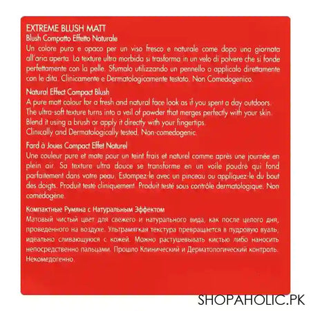 Pupa Milano Extreme Blush Glow Highlighting Effect Compact Blush, 200, Raspberry Pink - Image 2