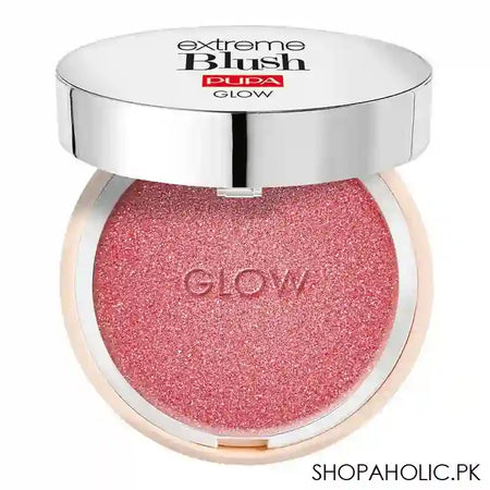 Pupa Milano Extreme Blush Glow Highlighting Effect Compact Blush, 200, Raspberry Pink - Main Image