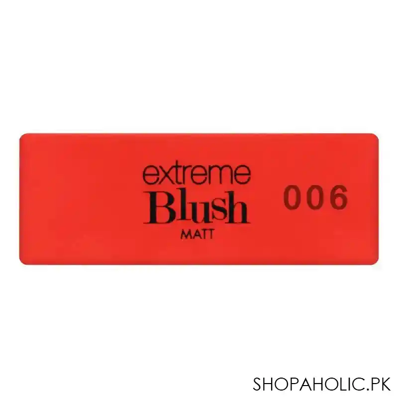 pupa milano extreme blush matt natural effect compact blush, 006, vivid apricot image5