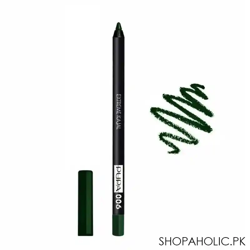 pupa milano extreme kajal eye pencil, 006 extreme malachite main image