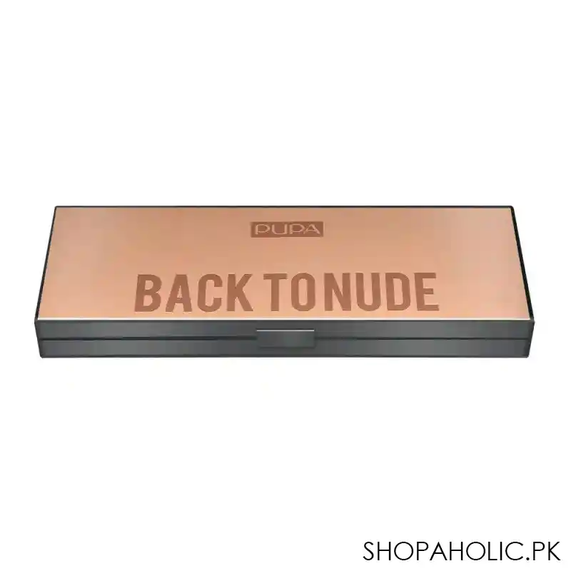 pupa milano make up stories back to nude compact eyeshadow palette, 7 shades, 001 image2
