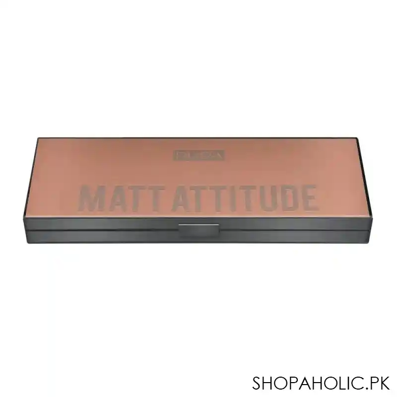pupa milano make up stories matt attitude compact eyeshadow palette, 7 shades, 003 image2