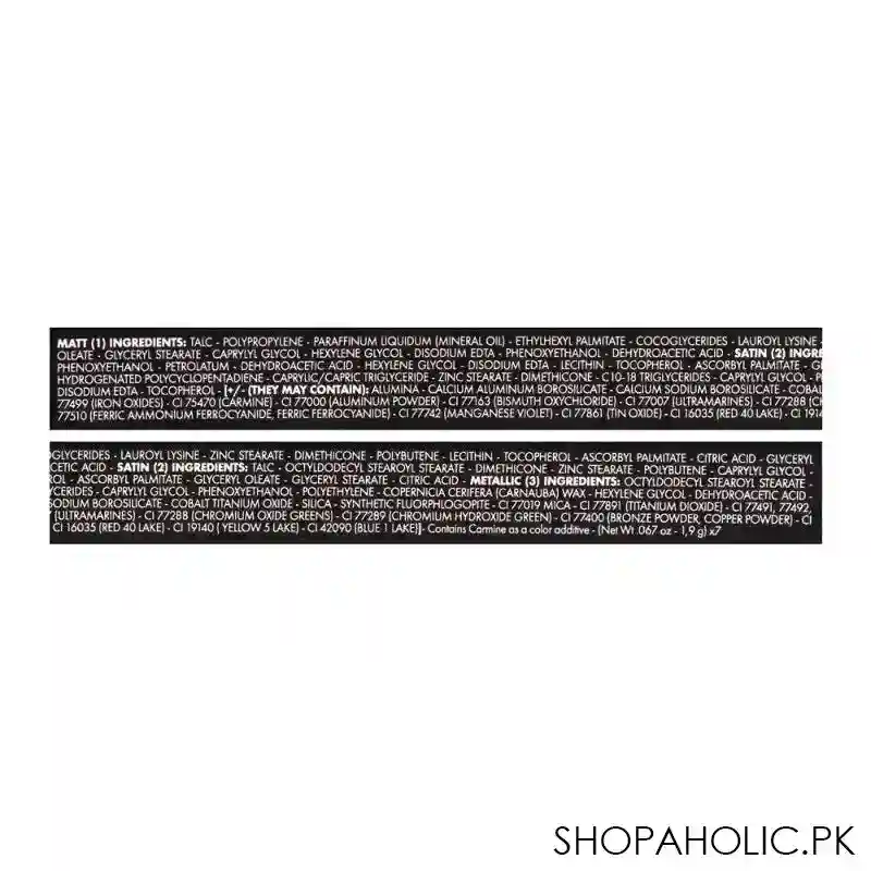 pupa milano make up stories matt attitude compact eyeshadow palette, 7 shades, 003 image5