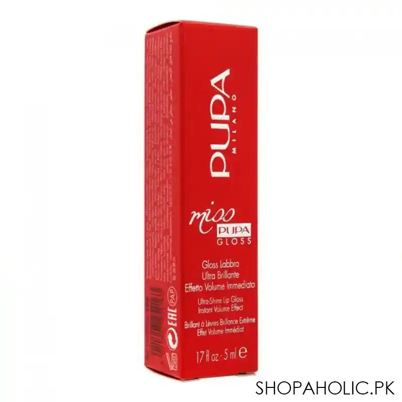 pupa milano miss ultra shine lip gloss, 105 image3