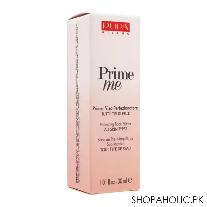 pupa milano prime me perfecting face primer, all skin types, 001 image3