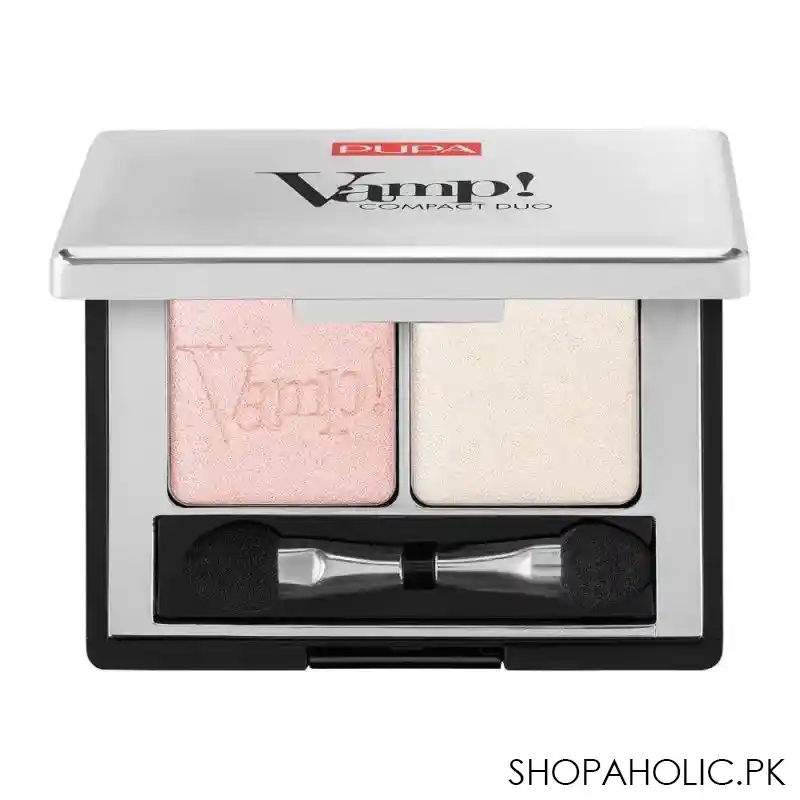 pupa milano vamp compact duo eyeshadow, 001 main image