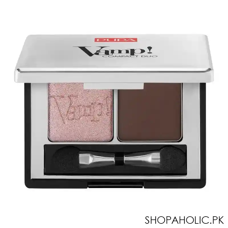 pupa milano vamp compact duo eyeshadow, 002 main image