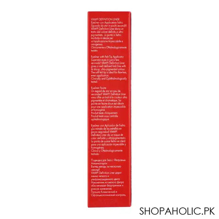 Pupa Milano Vamp! Definition Eyeliner With Felt-Tip Applicator, 300 - Image 3