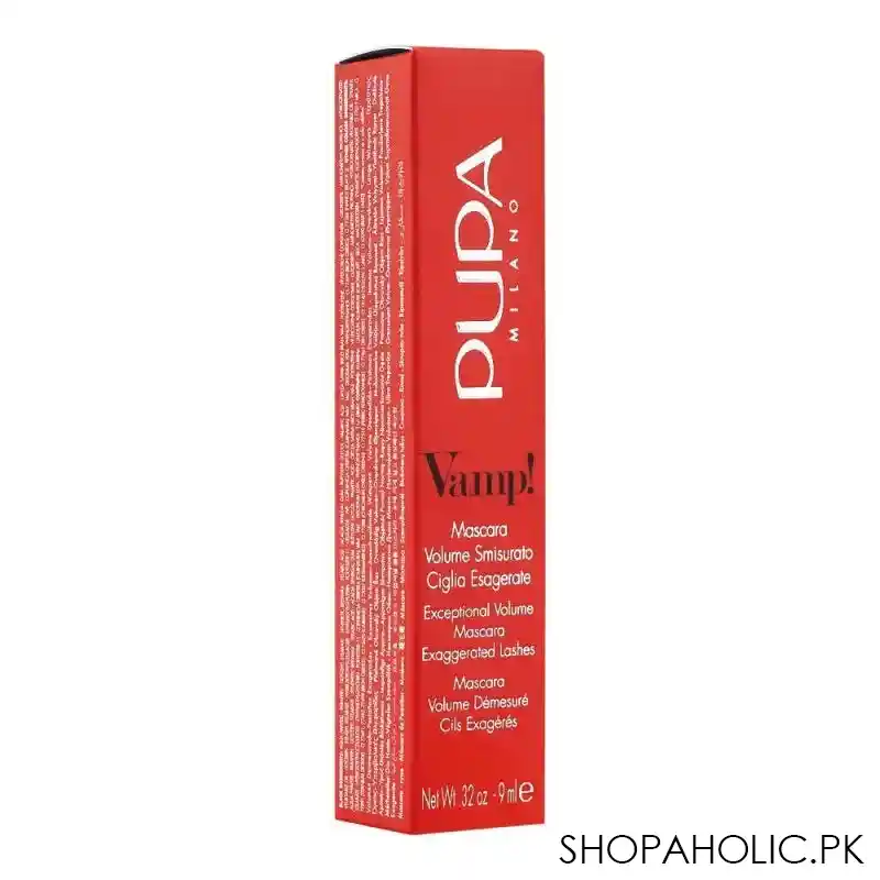 pupa milano vamp exceptional volume mascara, 504, military green image2