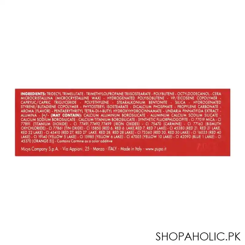 pupa milano vamp extreme colour lipstick with plumping treatment, 204, timelesss rose image5