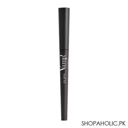 Pupa Milano Vamp! Eye Pencil 2-In-1 Eyeliner And Kajal Waterproof, 104, Irreverent Violet - Image 3