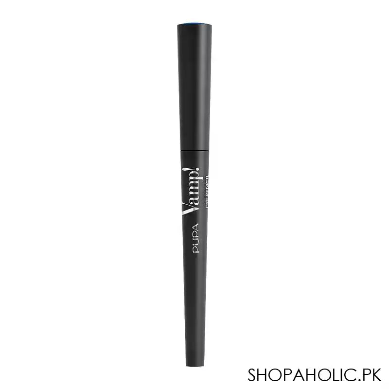 Pupa Milano Vamp! Eye Pencil 2-In-1 Eyeliner And Kajal Waterproof, 402 Seductive Sapphire - Main Image