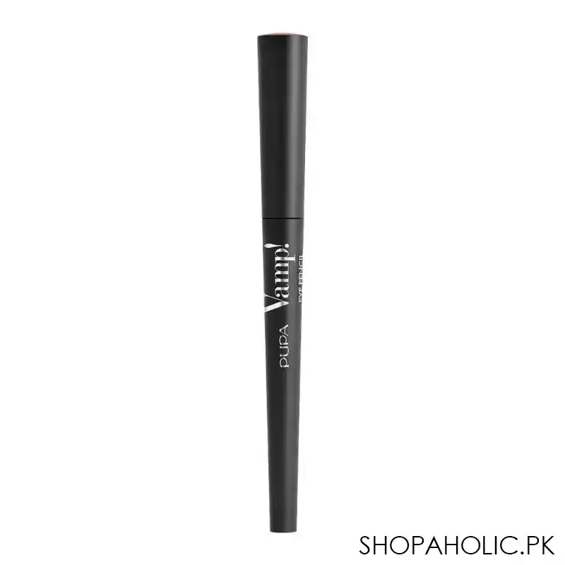 pupa milano vamp eye pencil 2 in 1 eyeliner and kajal waterproof, 200, spicy ginger image2