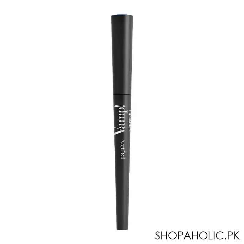 pupa milano vamp eye pencil 2 in 1 eyeliner and kajal waterproof, 404, celestial image2