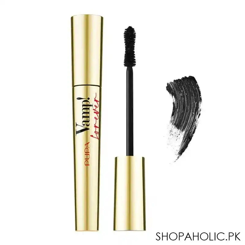 pupa milano vamp forever exceptional volume mascara + essential pouch image2