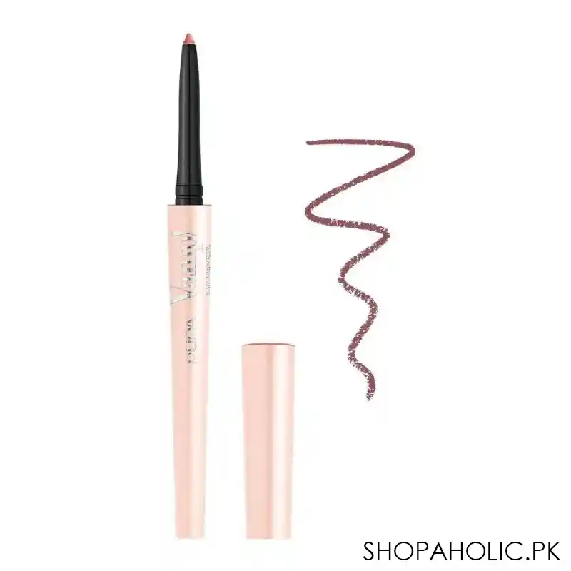 pupa milano vamp lip pencil and contour, 2 in 1, 007, charming peony main image