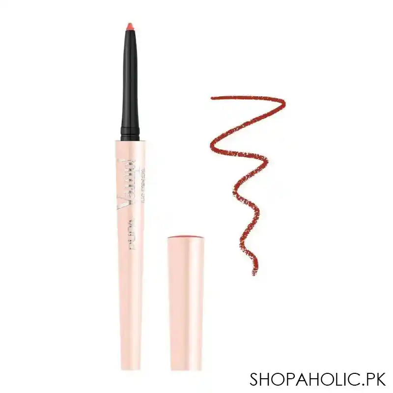 pupa milano vamp lip pencil and contour, 2 in 1, 010, sunny red main image