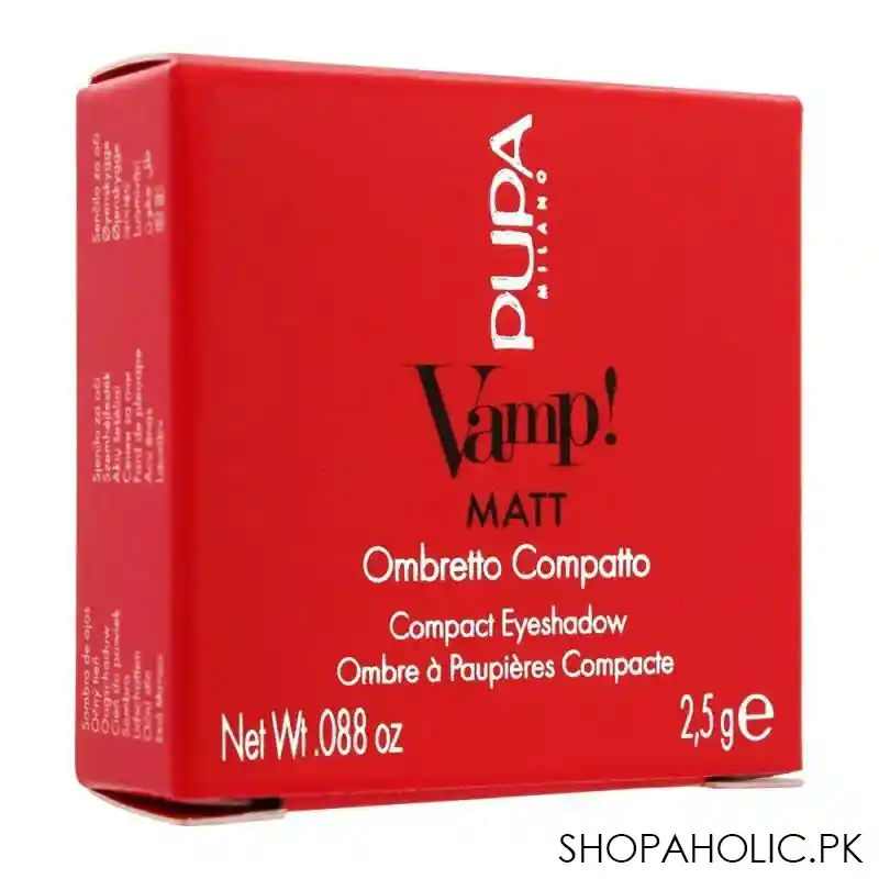 pupa milano vamp matt compact eyeshadow, 050 image2