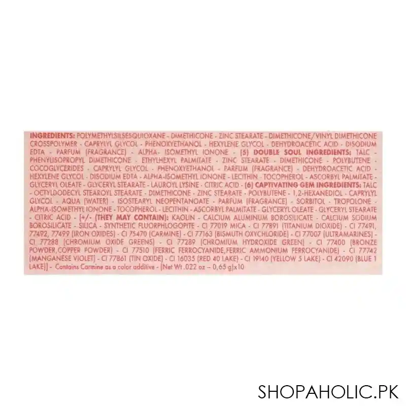 pupa milano vamp scented eye shadow palette, 006, pink nude refined shade image4