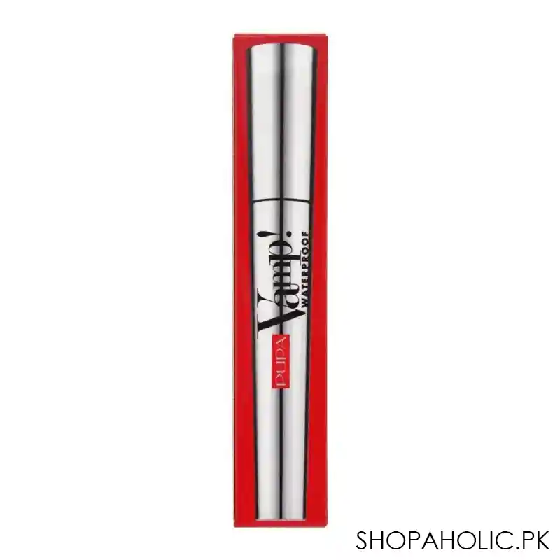 pupa milano vamp waterproof exceptional volume mascara, 001 image4