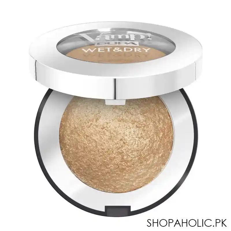 pupa milano vamp wet & dry baked eyeshadow, 101 main image