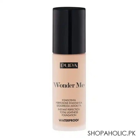 pupa milano wonder me waterproof instant perfection total lightness foundation, 008 main image