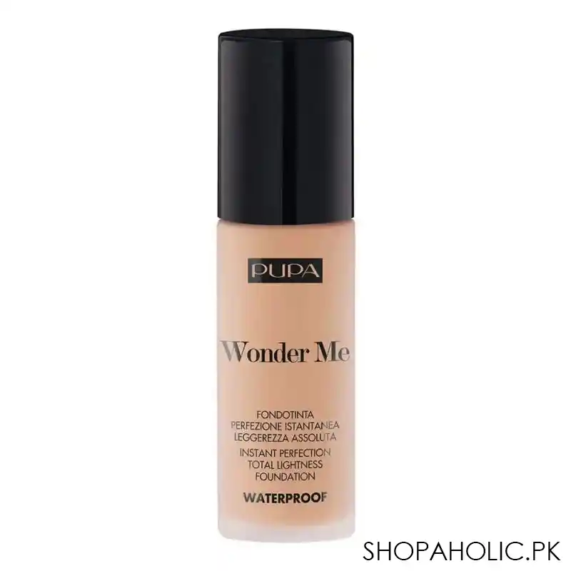 pupa milano wonder me waterproof instant perfection total lightness foundation, 025 main image