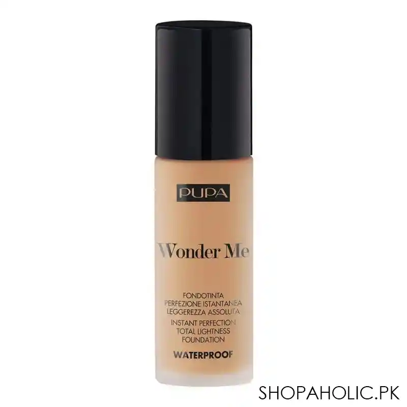 pupa milano wonder me waterproof instant perfection total lightness foundation, 035 main image