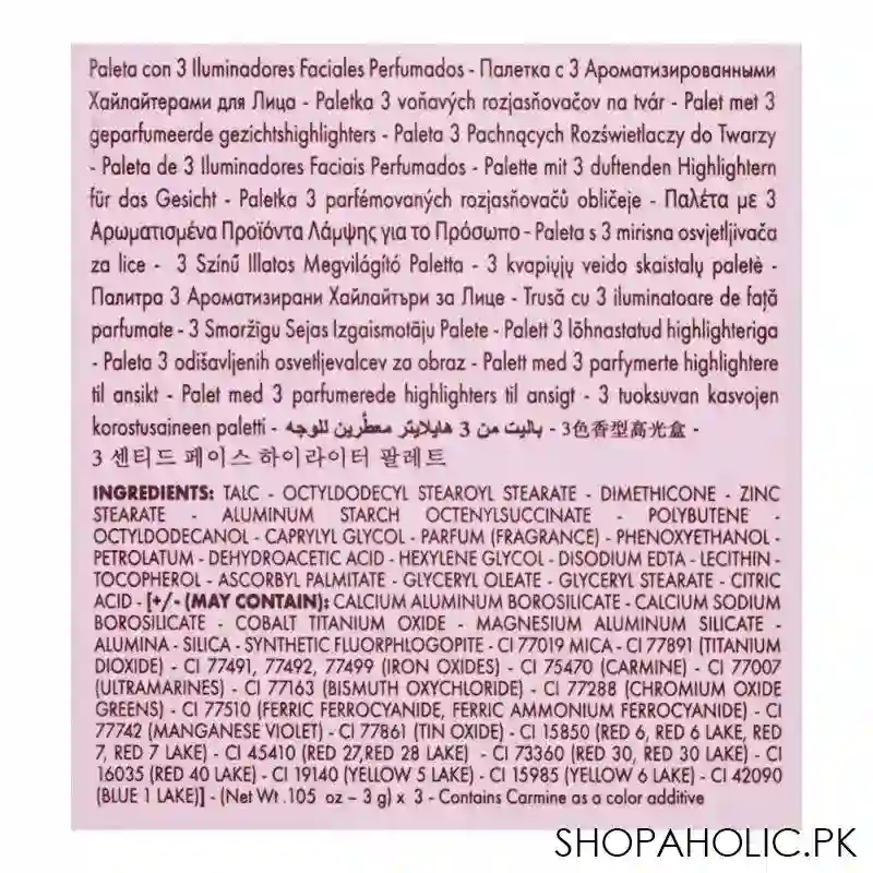 pupa milano zero calorie chocolate highlighting face palette, 002 caramel chocolate image4