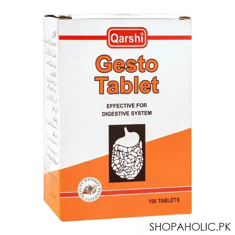 qarshi gestofil tablets, 10 pack main image