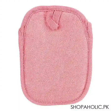 Qingzhi Loofah Glove, Pink, 1-Piece, 34539-1 - Image 3