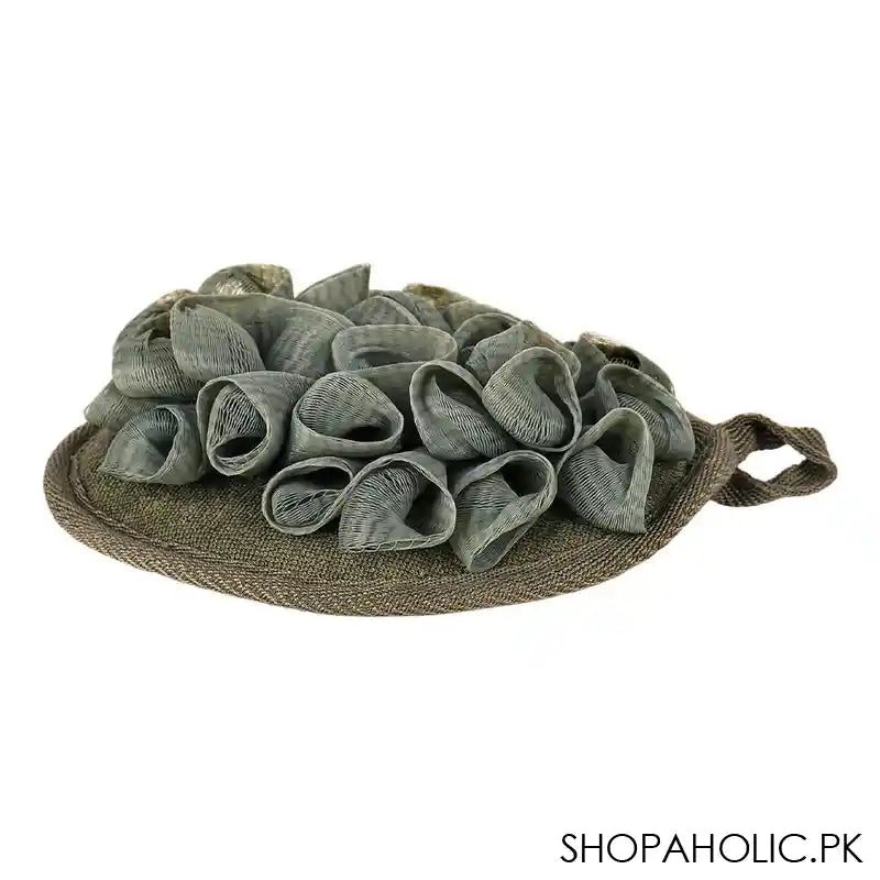 Qingzhi Loofah Sponge, Grey, 34539-2 - Image 3