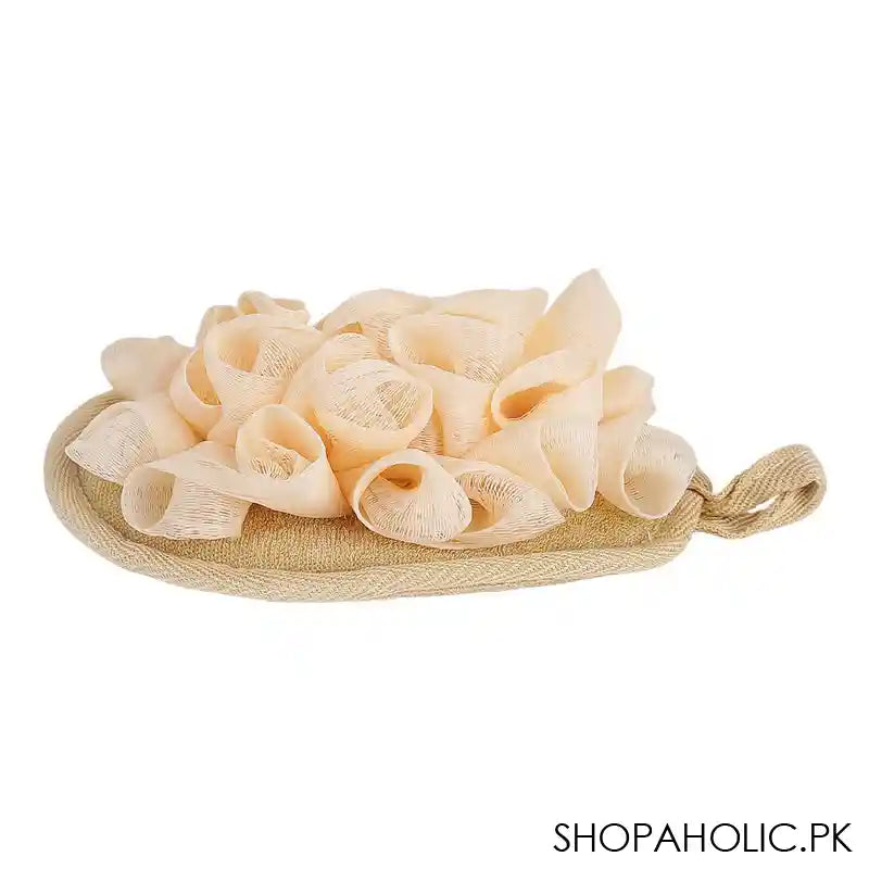Qingzhi Loofah Sponge, Off White, 34539-2 - Image 3