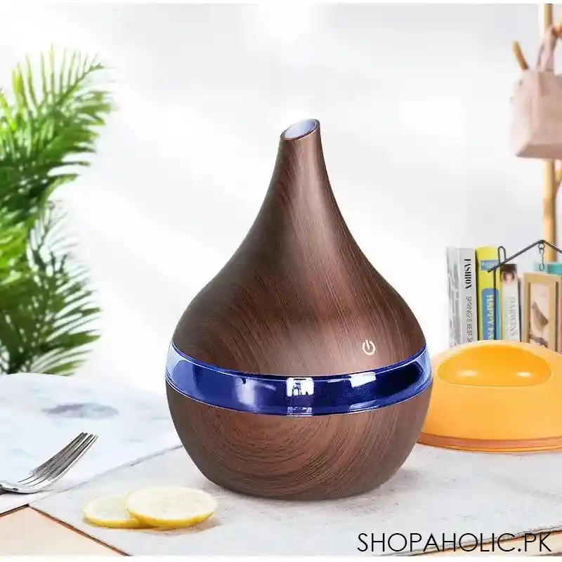 quiet wood grain humidifier main image