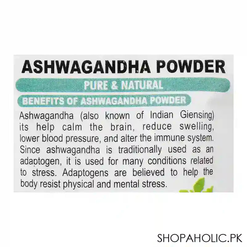 Quill Ashwagandha Powder, Support For Stress-Free Living, Herbal Supplement, 125g - Image 4