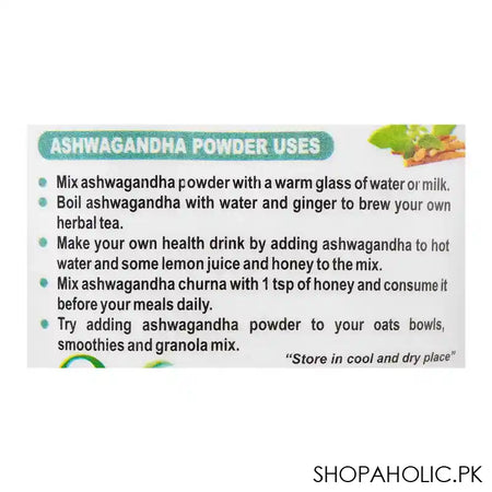 Quill Ashwagandha Powder, Support For Stress-Free Living, Herbal Supplement, 125g - Image 3