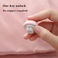 (Pack of 4) Quilting Clip Anti-wrinkle Long-lasting Compressive Bed Sheet Clip