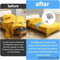 (Pack of 4) Quilting Clip Anti-wrinkle Long-lasting Compressive Bed Sheet Clip