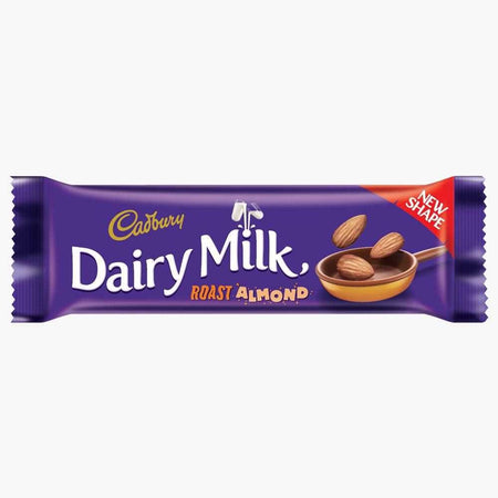 Cadbury Dairy Milk Roasted Almond Chocolate, 38g - Main Image