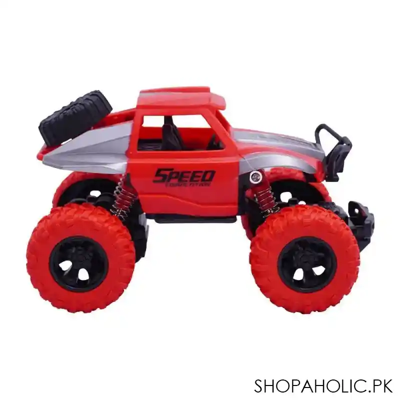 rabia toys extreme classic pull back jeep, red, 229 2 image2